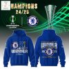 Oklahoma City Thunder 2025 Western Conference Champions Blue Hoodie T Shirt