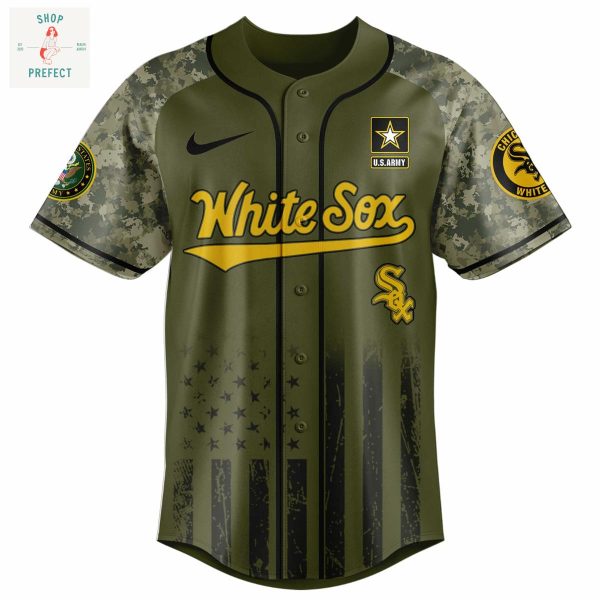 Chicago White Sox MLB US Army’s 250th Anniversary Baseball Jersey
