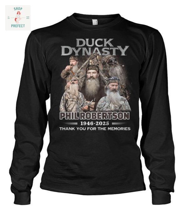 Duck Dynasty Phil Robertson 2025 Memories T Shirt