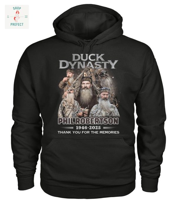 Duck Dynasty Phil Robertson 2025 Memories T Shirt