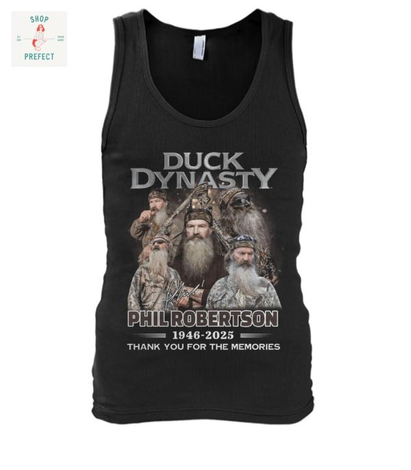 Duck Dynasty Phil Robertson 2025 Memories T Shirt