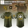 Los Angeles Angels MLB US Army’s 250th Anniversary Baseball Jersey