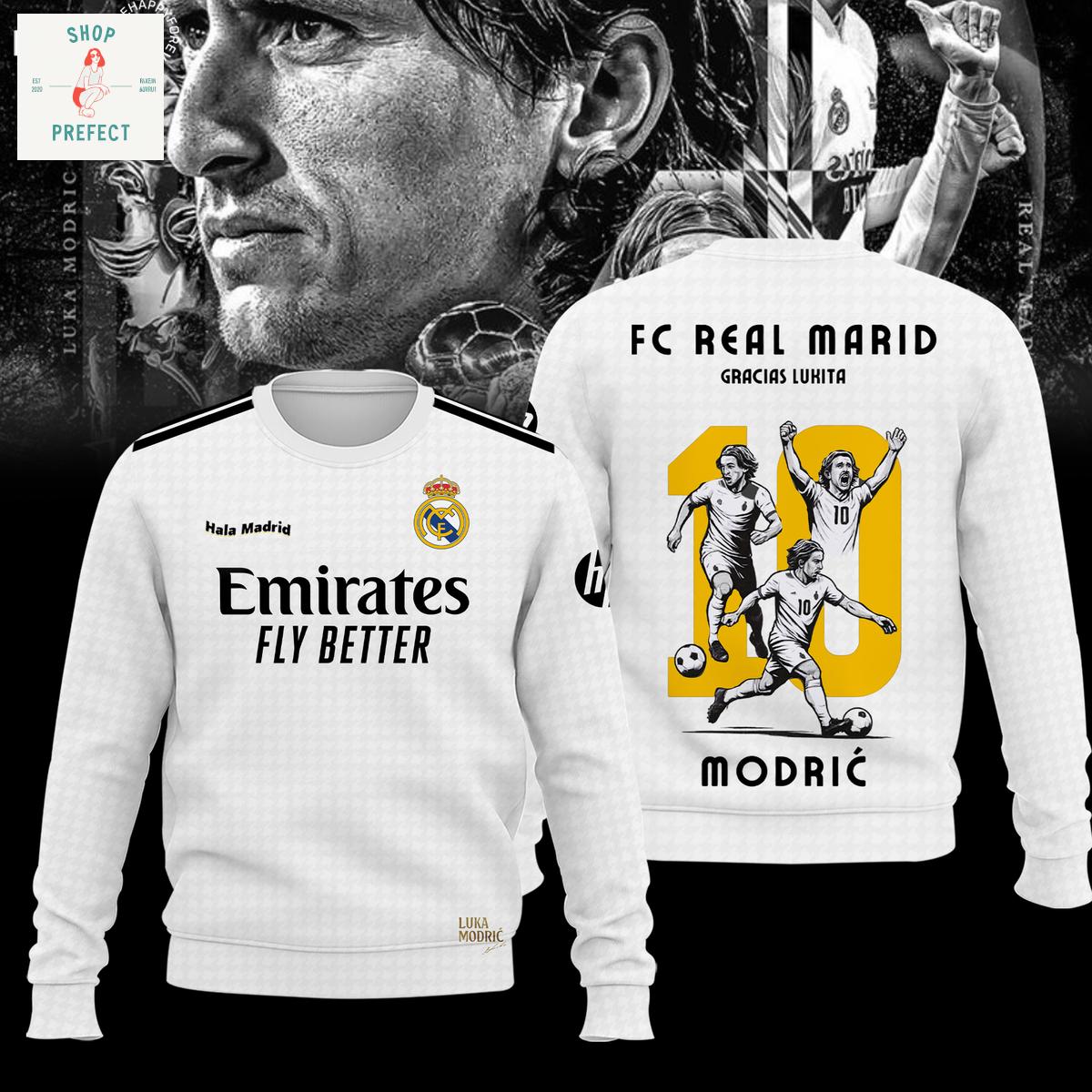 Luka Modric Gracis Lukita Real Madrid Memories Hoodie T Shirt Luka Modric Gracis Lukita Real Madrid Memories Hoodie T Shirt