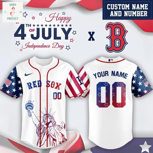 MLB Team 4th Of July USA Personalized Baseball Jersey