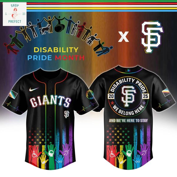 MLB Team Disability Pride Month 2025 Baseball Jersey