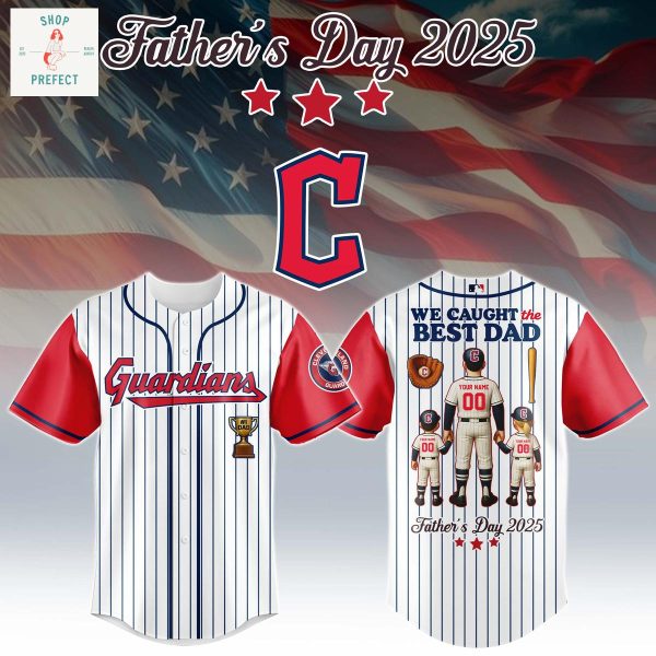 MLB Team Father’s Day 2025 We Caught The Best Dad Personalized Baseball Jersey