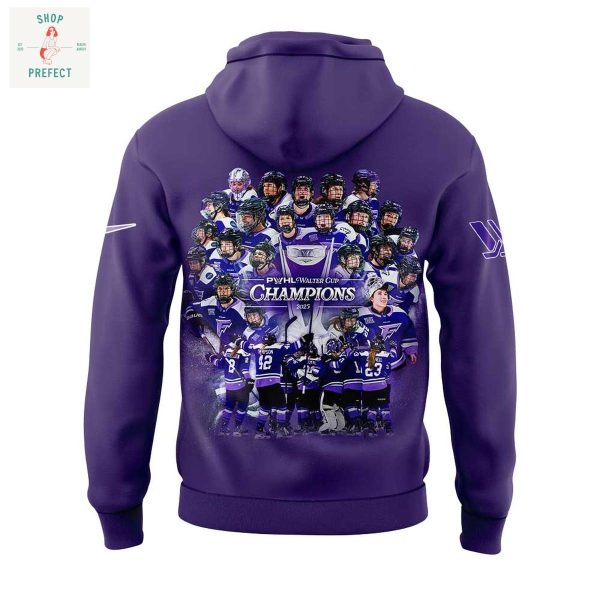 Minnesota Frost 2025 PWHL Walter Cup Champions Hoodie T Shirt