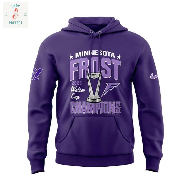 Minnesota Frost PWHL 2025 Walter Cup Hello Kitty Champions Hoodie T Shirt
