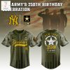 New York Mets MLB US Army’s 250th Anniversary Baseball Jersey