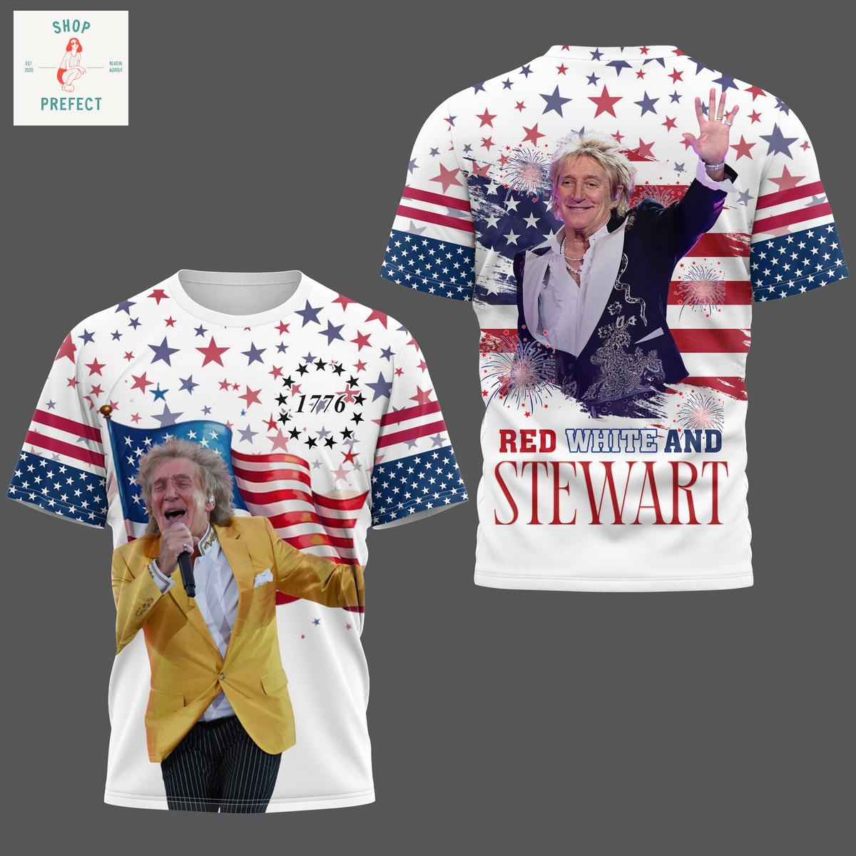 Rod Stewart Happy 4th Of July Hoodie T Shirt Rod Stewart Happy 4th Of July Hoodie T Shirt