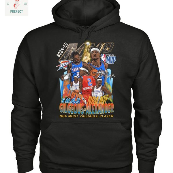 Shai Gilgeous Alexander NBA Most Valuable Player 2025 T Shirt