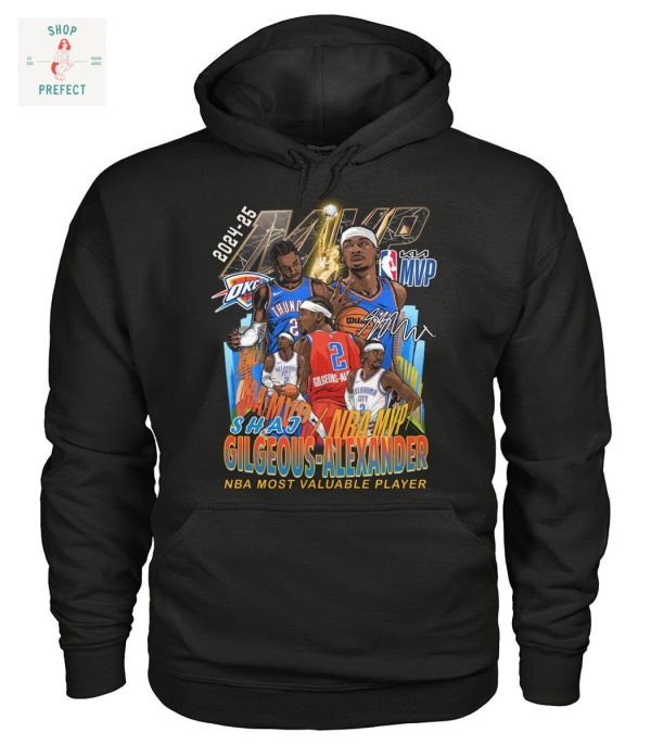 Shai Gilgeous Alexander NBA Most Valuable Player 2025 T Shirt