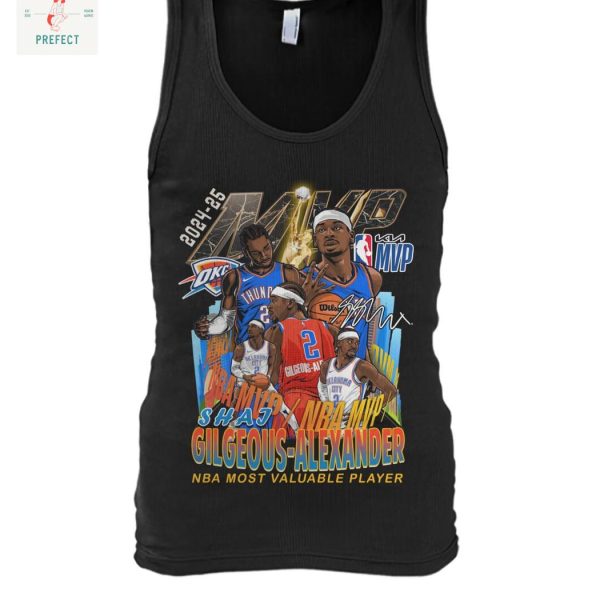 Shai Gilgeous Alexander NBA Most Valuable Player 2025 T Shirt