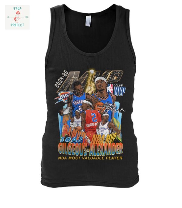 Shai Gilgeous Alexander NBA Most Valuable Player 2025 T Shirt