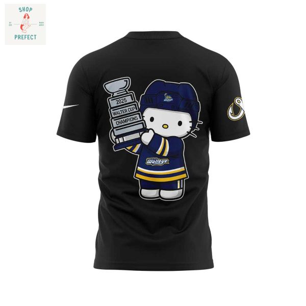 Toledo Walleye Hello Kitty Western Conference Champions Hoodie T Shirt