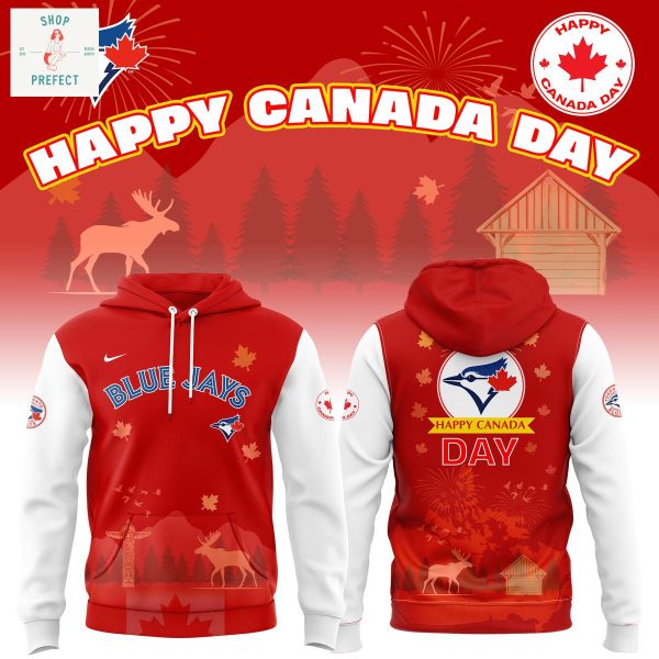 Toronto Blue Jays 2025 Canada Day Red Hoodie T Shirt