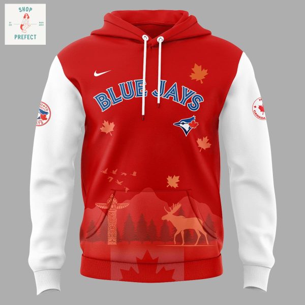 Toronto Blue Jays 2025 Canada Day Red Hoodie T Shirt