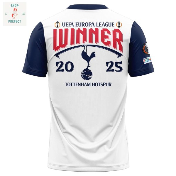 Tottenham Hotspur2025 Champions UEFA Europa League Hoodie T Shirt