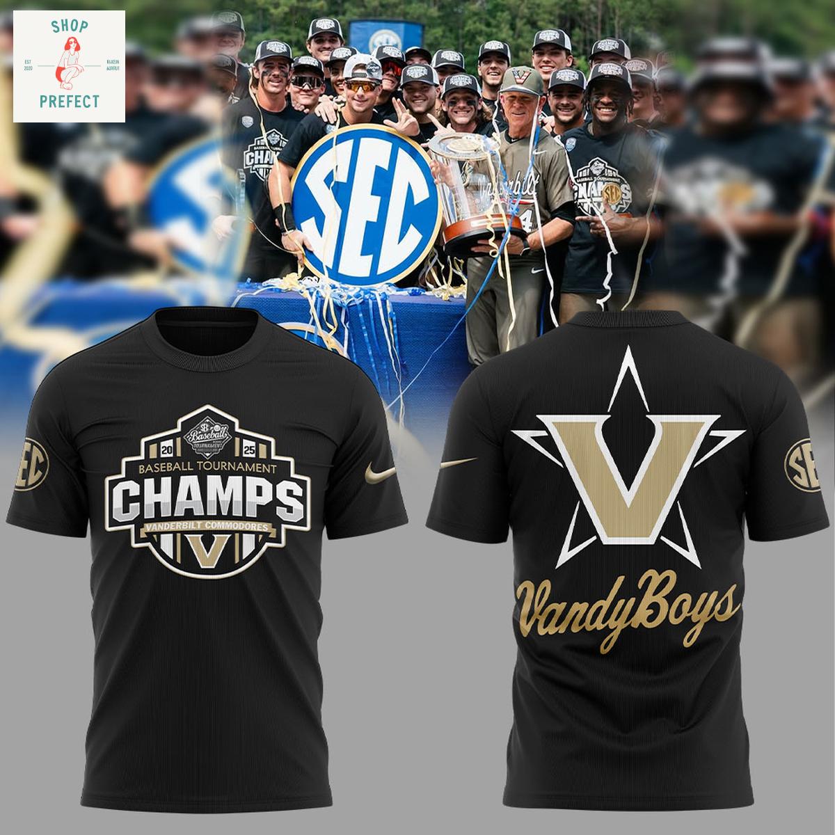 Vanderbilt Baseball Tournament Champions Hoodie T Shirt Vanderbilt Baseball Tournament Champions Hoodie T Shirt