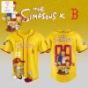Chicago Cubs x The Simpsons Go Cubs Baseball Jersey