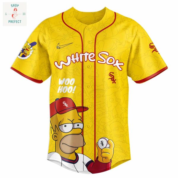 Chicago White Sox x The Simpsons Go White Sox Baseball Jersey